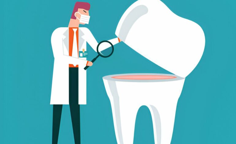 Kill tooth pain nerve